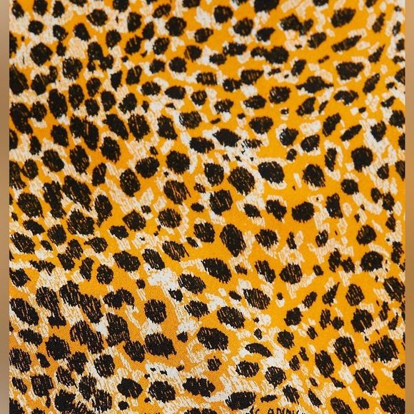 GANNI Leopard Plunge Dress - Picture 6 of 9